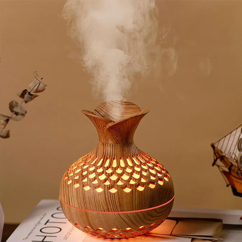 Flora Air Humidifier – Flower Humidifier - Cool Mist Diffuser for Bedroom, Office & Car | Adnan Tech